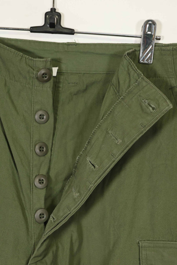 1967年契約　3rd Model ノンリップストップ　ジャングルファティーグ　パンツ　L-L　中古品