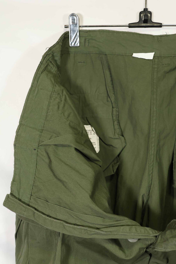 1967年契約　3rd Model ノンリップストップ　ジャングルファティーグ　パンツ　L-L　中古品
