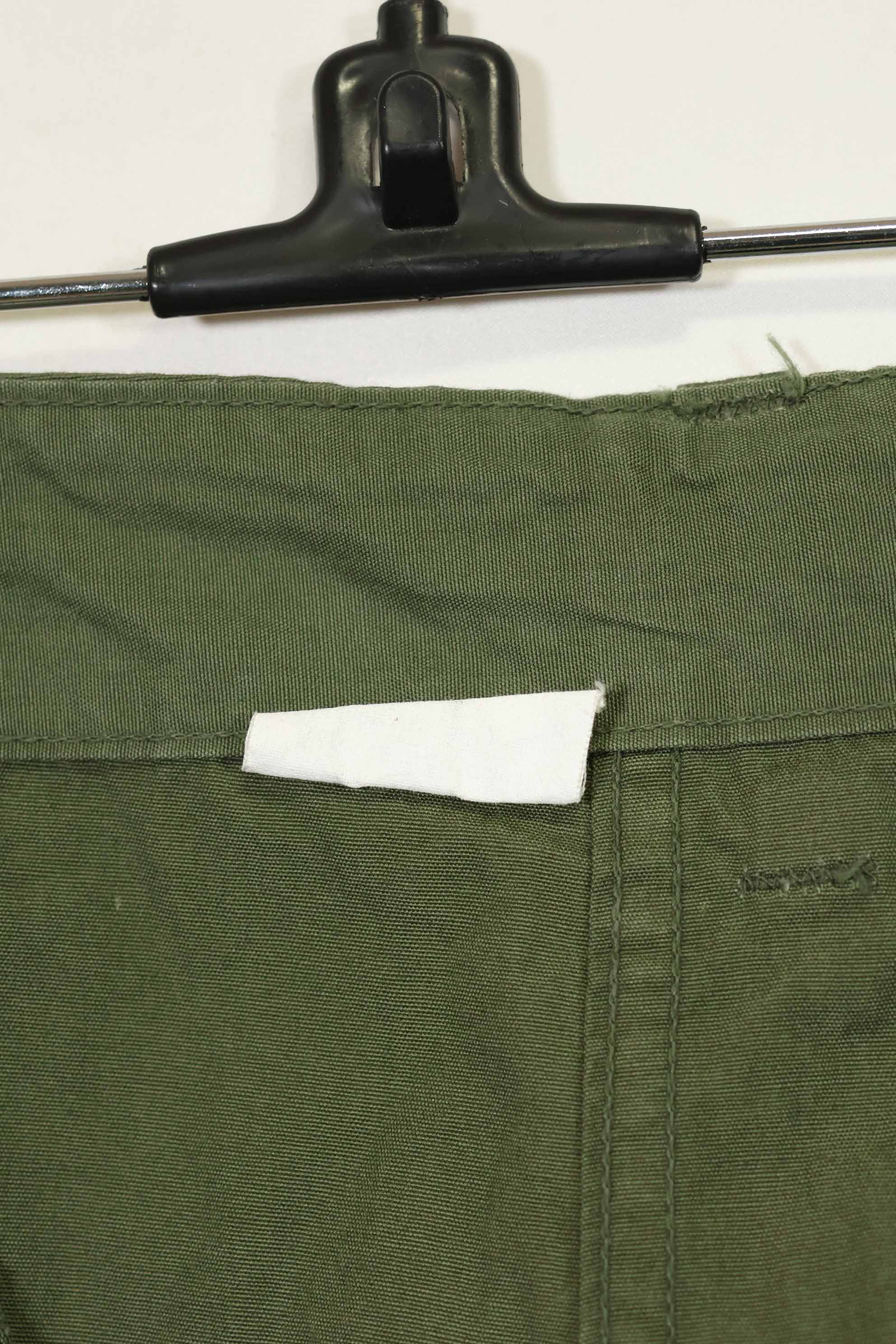 1967年契約　3rd Model ノンリップストップ　ジャングルファティーグ　パンツ　L-L　中古品