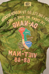 30% OFF [Limited Production] Okinawa Mugi's Embroidered Vietnam War Tour jacket Made of Real Poncho Liner