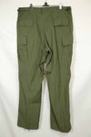 1967年契約　3rd Model ノンリップストップ　ジャングルファティーグ　パンツ　L-L　中古品