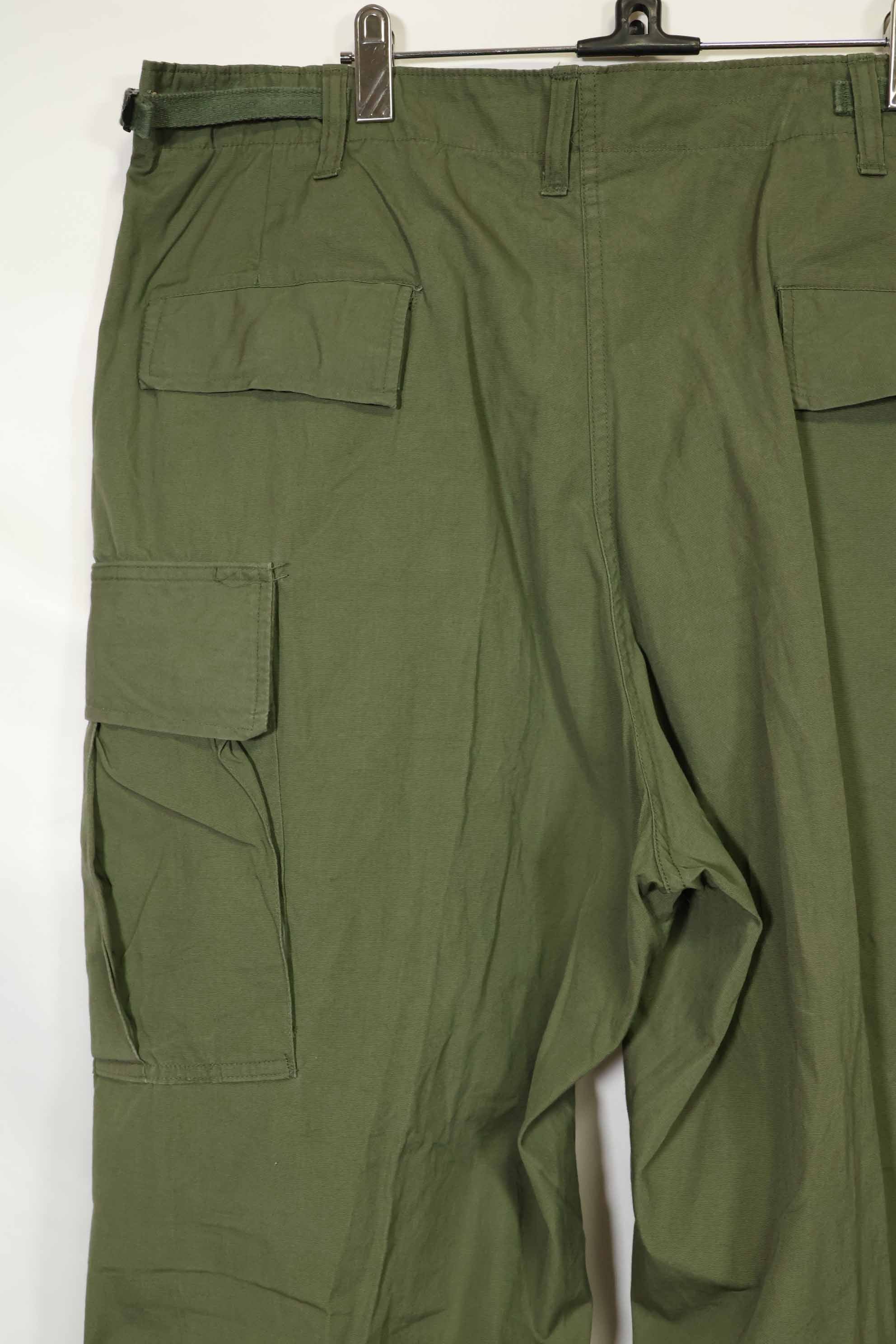 1967年契約　3rd Model ノンリップストップ　ジャングルファティーグ　パンツ　L-L　中古品