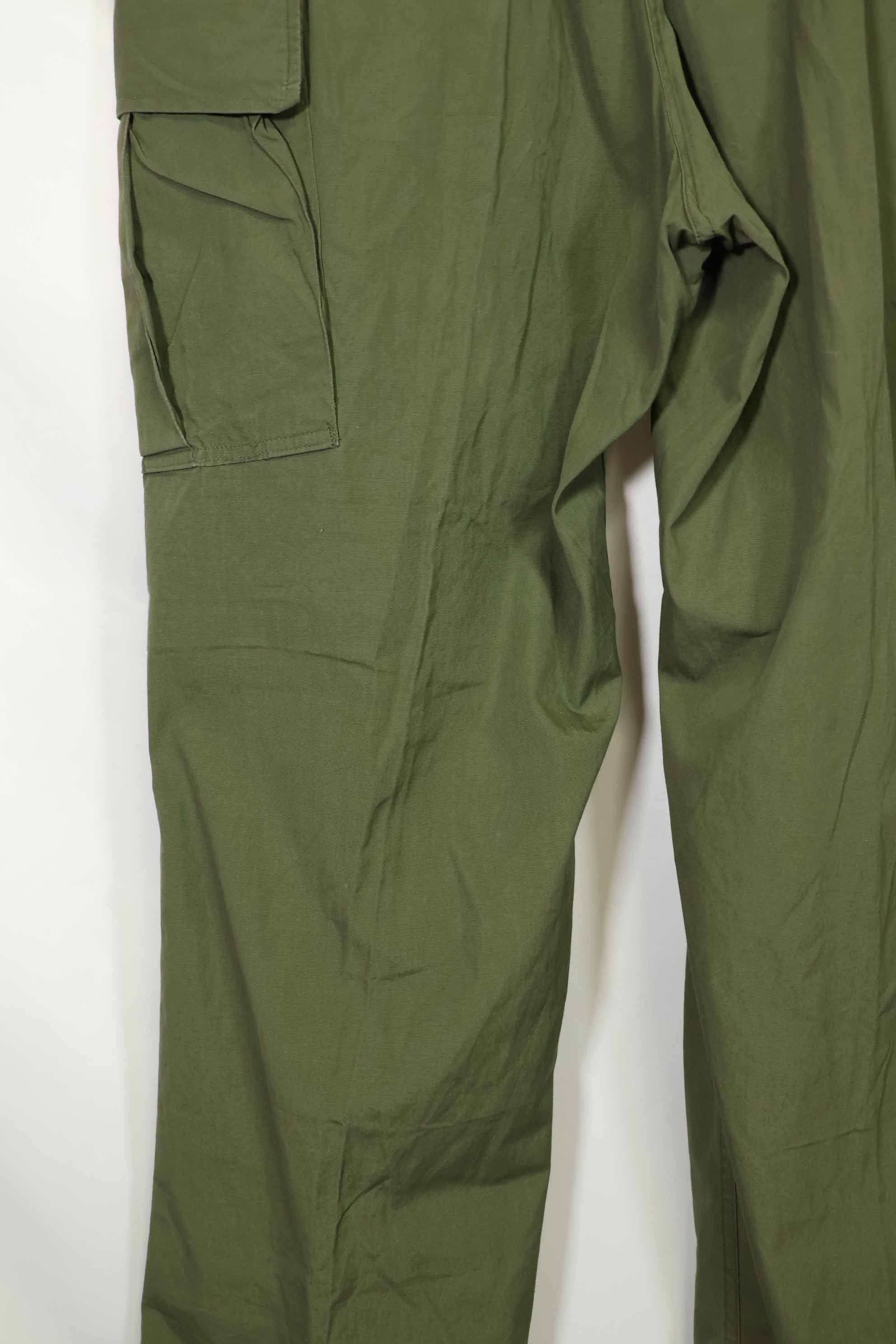 1967年契約　3rd Model ノンリップストップ　ジャングルファティーグ　パンツ　L-L　中古品