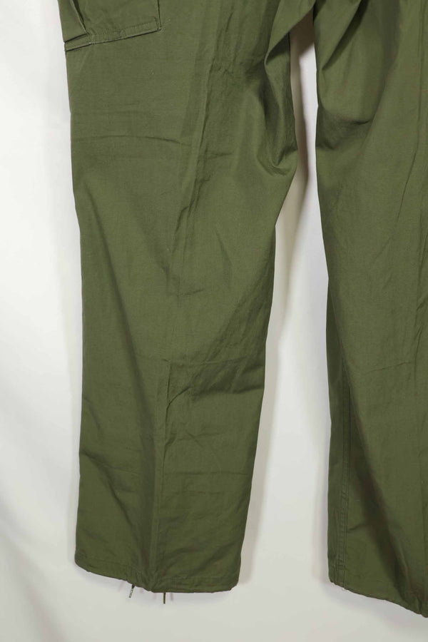 1967年契約　3rd Model ノンリップストップ　ジャングルファティーグ　パンツ　L-L　中古品