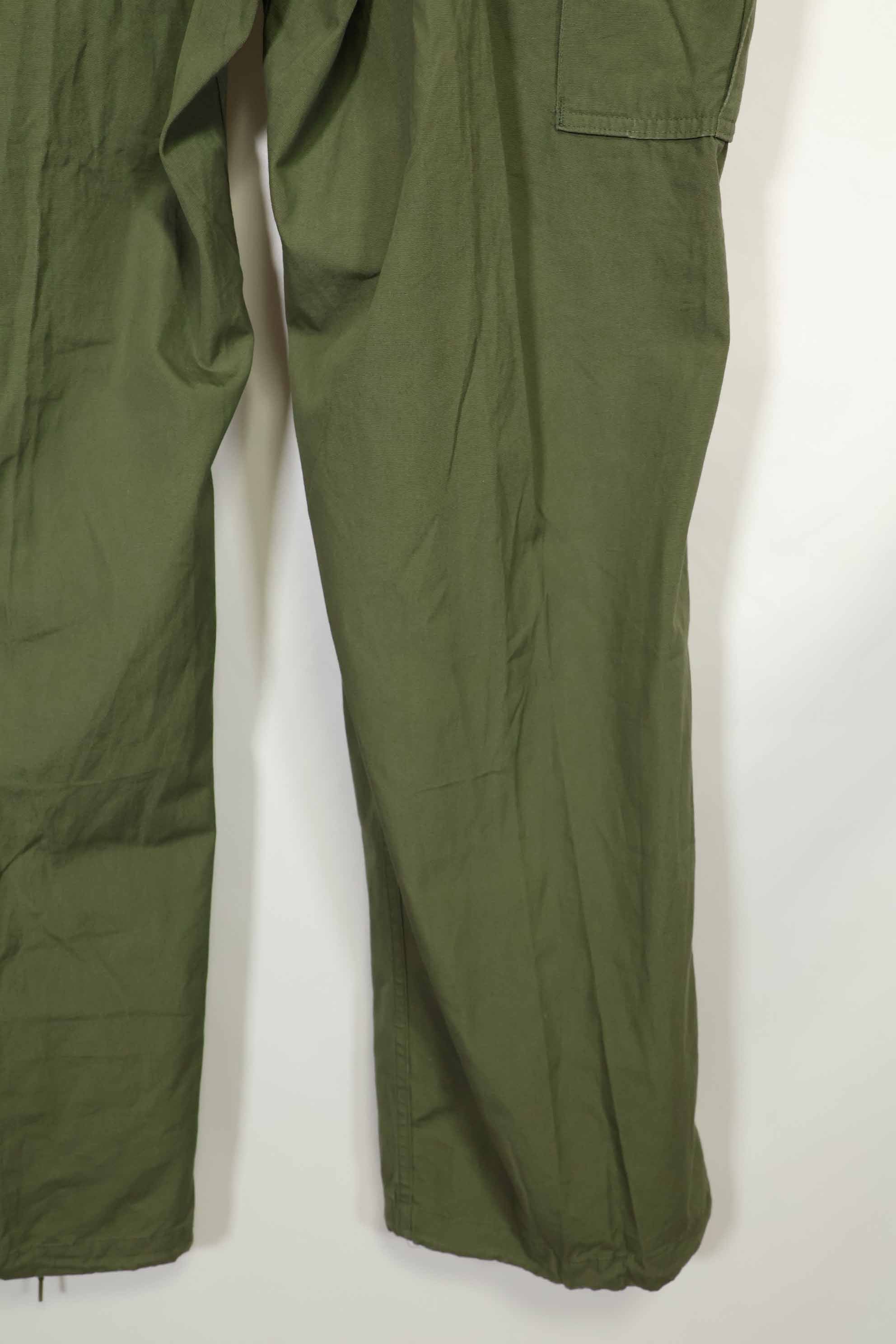 1967年契約　3rd Model ノンリップストップ　ジャングルファティーグ　パンツ　L-L　中古品