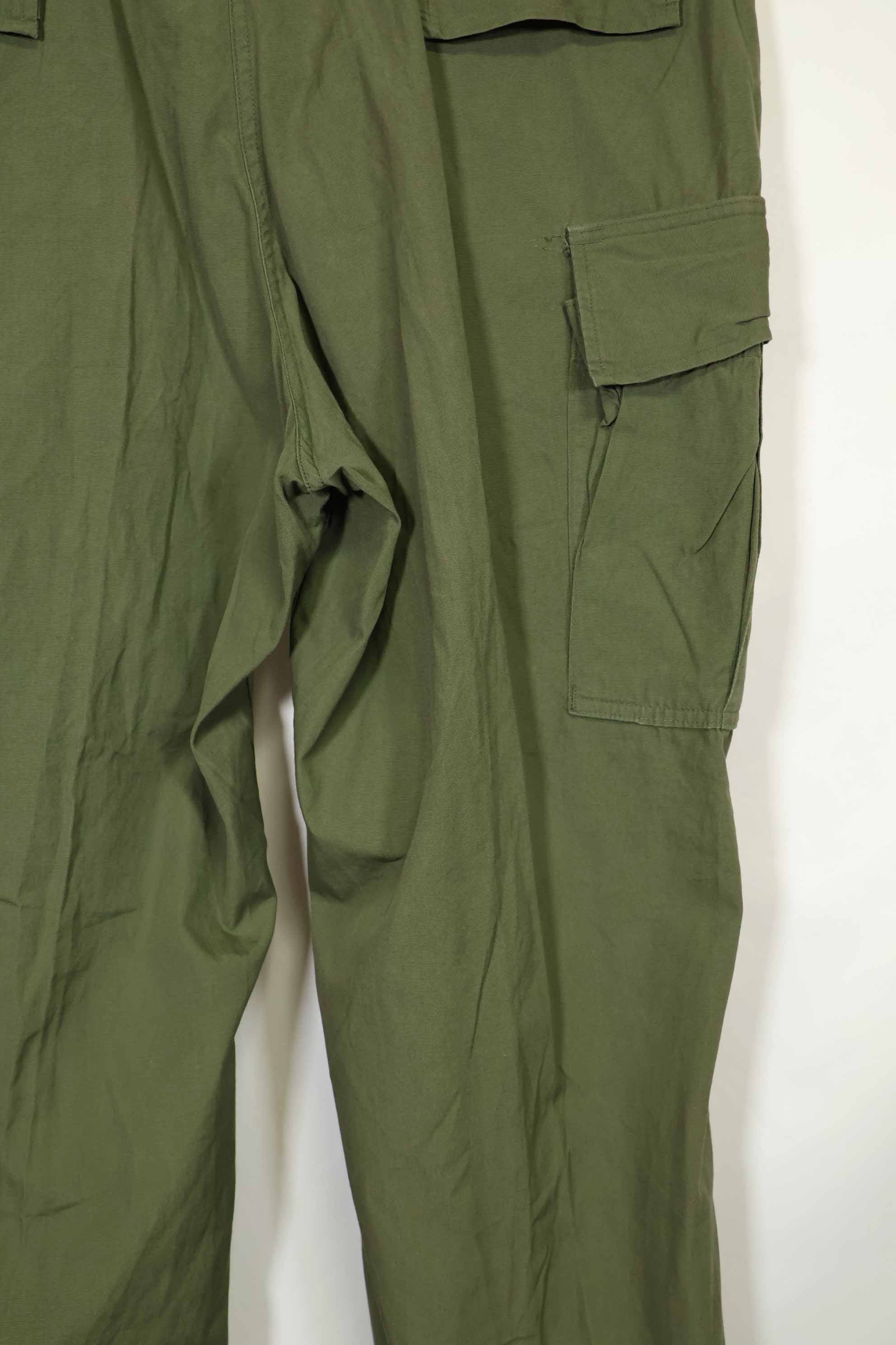 1967年契約　3rd Model ノンリップストップ　ジャングルファティーグ　パンツ　L-L　中古品