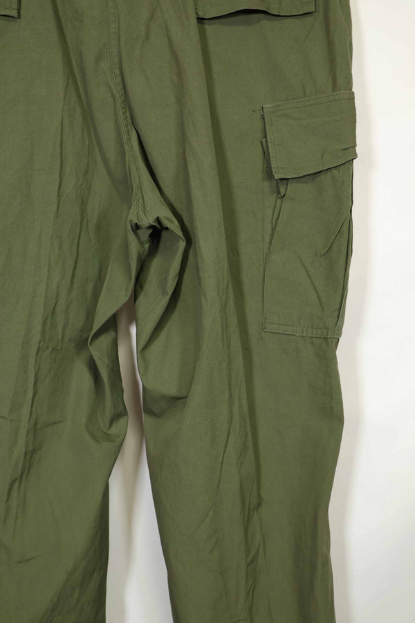 1967年契約　3rd Model ノンリップストップ　ジャングルファティーグ　パンツ　L-L　中古品