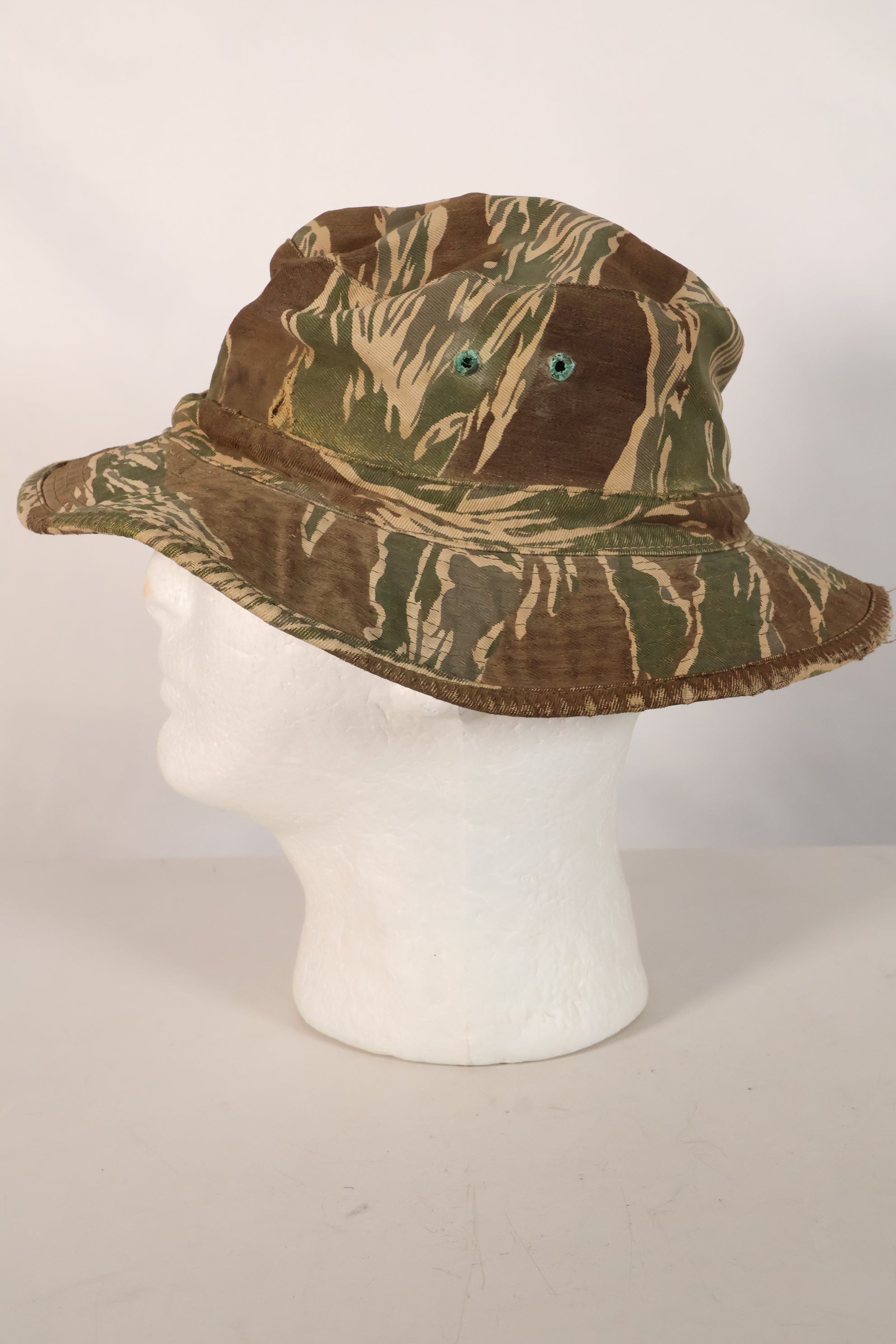 1960年代　CISOカット改造　沖縄タイガーパターン　タイガーストライプ　ブーニーハット　中古品