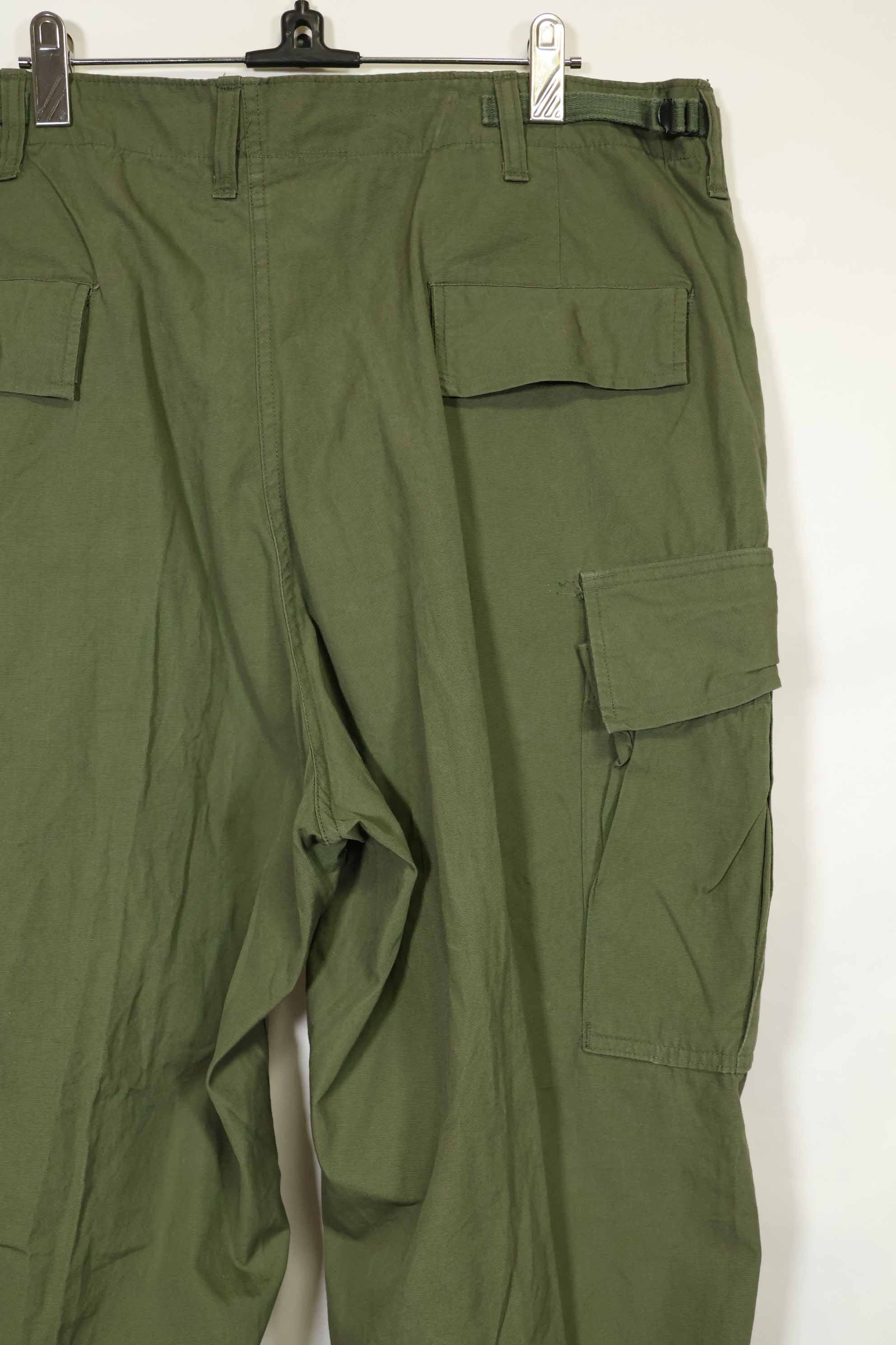 1967年契約　3rd Model ノンリップストップ　ジャングルファティーグ　パンツ　L-L　中古品