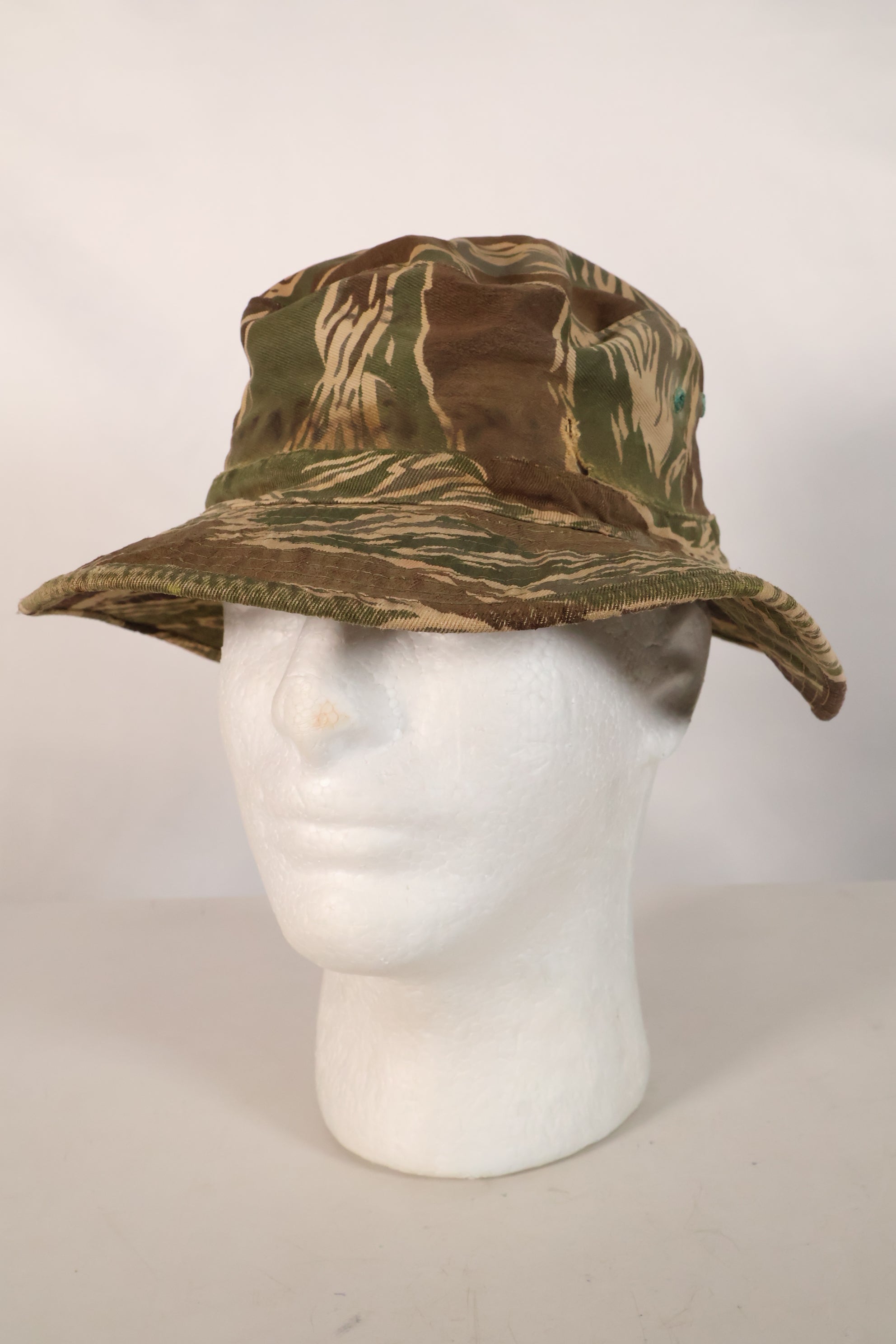 1960年代　CISOカット改造　沖縄タイガーパターン　タイガーストライプ　ブーニーハット　中古品