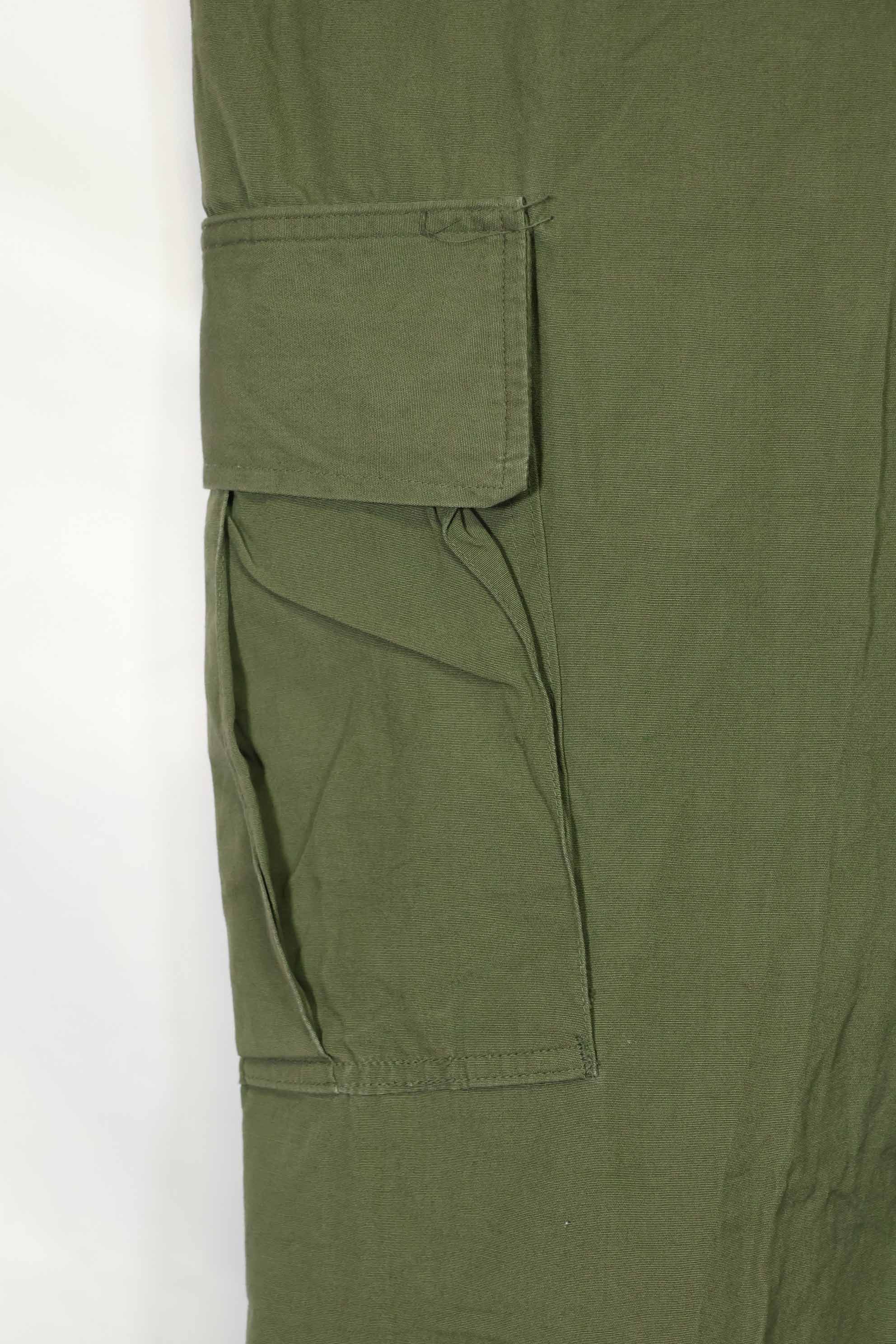 1967年契約　3rd Model ノンリップストップ　ジャングルファティーグ　パンツ　L-L　中古品