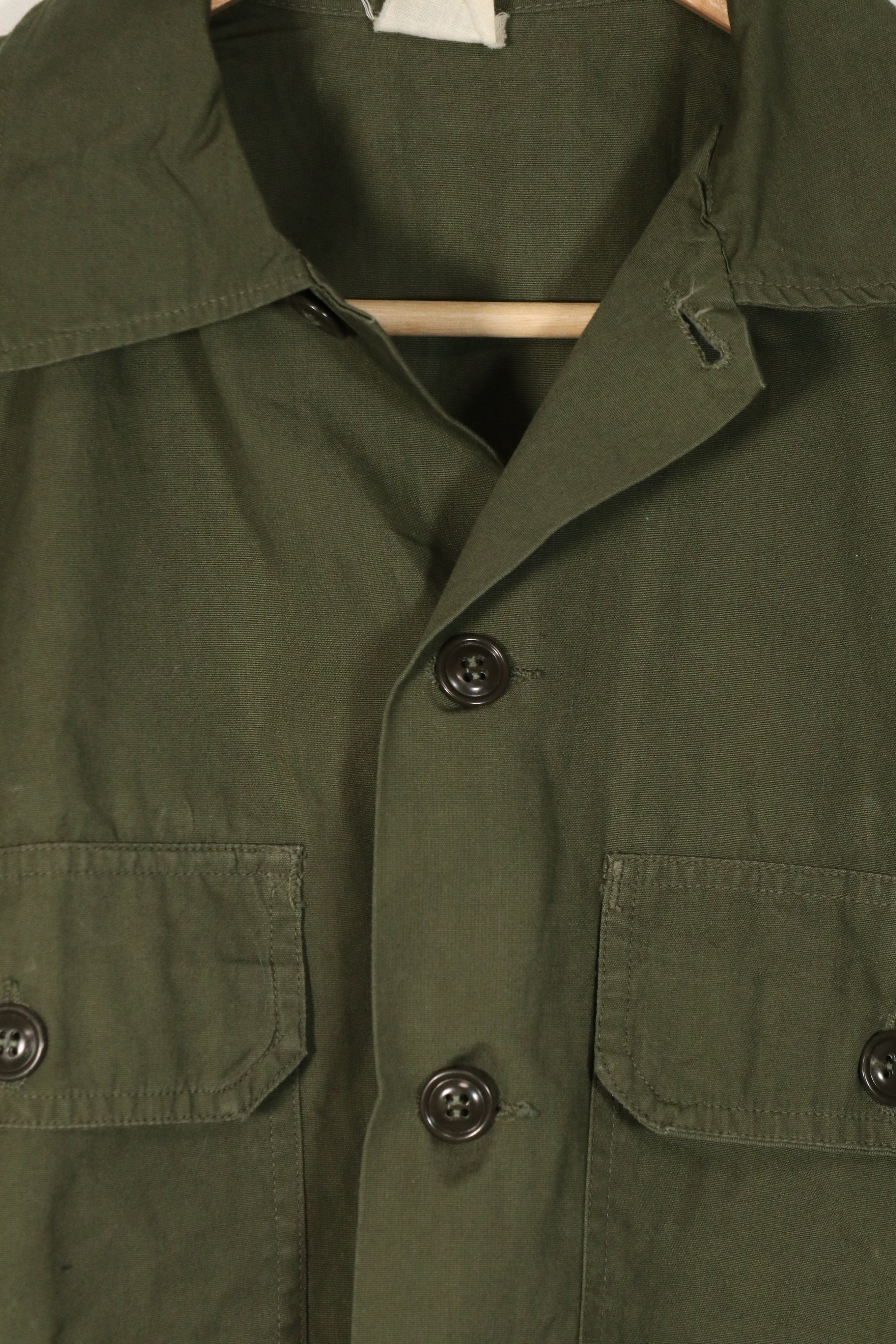 正品府绸面料 OG-107 工装衬衫，军需品，状况良好