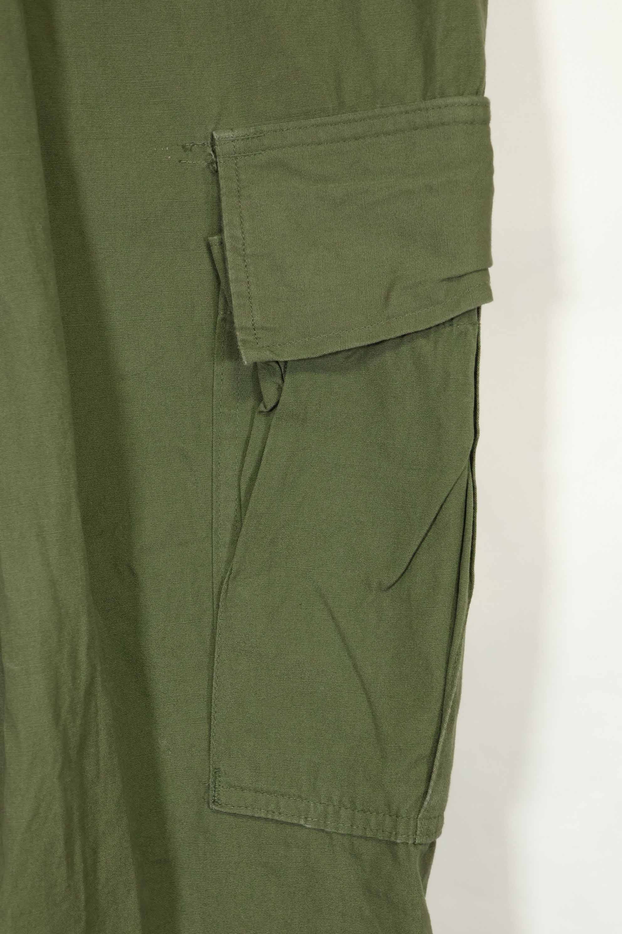 1967年契約　3rd Model ノンリップストップ　ジャングルファティーグ　パンツ　L-L　中古品
