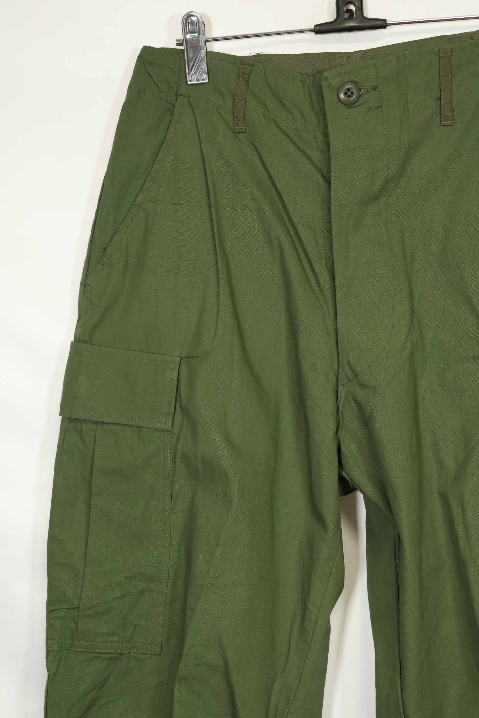 1967年契約　3rd Model ノンリップストップ　ジャングルファティーグ　パンツ　S-L　中古品