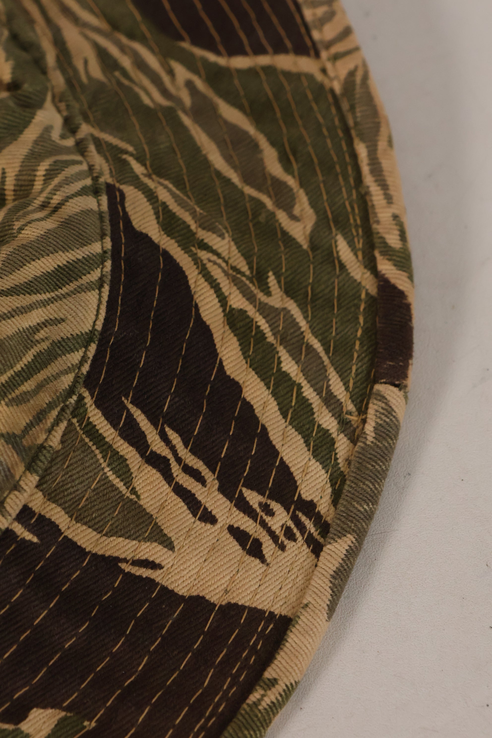 1960年代　CISOカット改造　沖縄タイガーパターン　タイガーストライプ　ブーニーハット　中古品