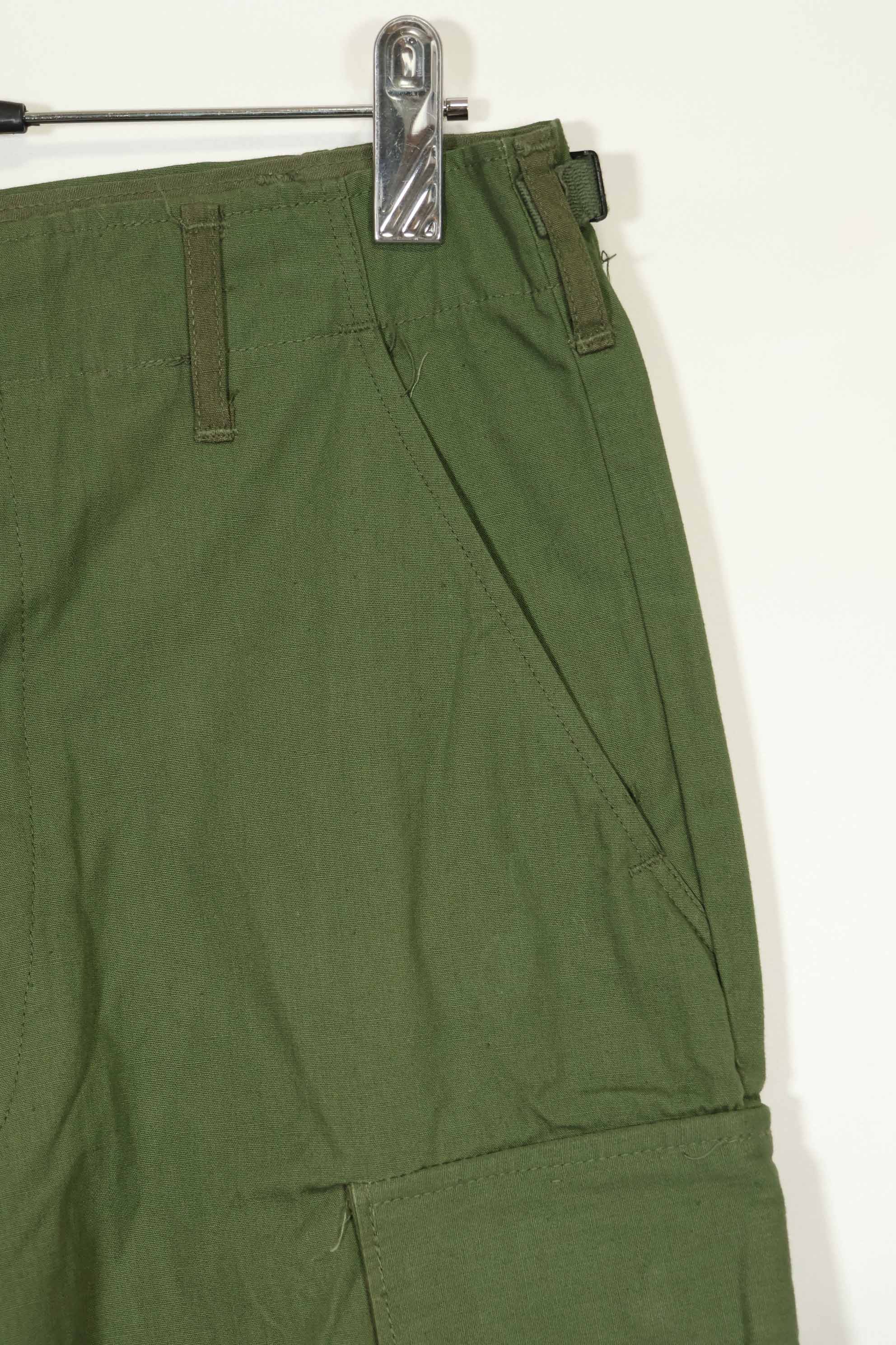 1967年契約　3rd Model ノンリップストップ　ジャングルファティーグ　パンツ　S-L　中古品