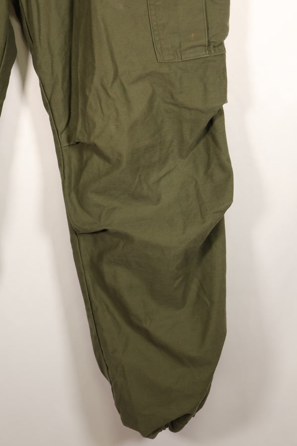 1967 Contract, M-R, Early Production, U.S. Military, M65 Field Pants, Cargo Pants, Hem Altered, Used