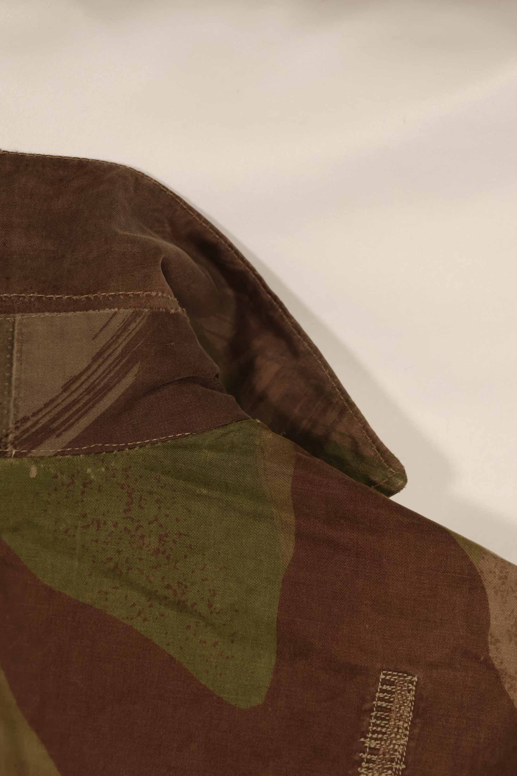 実物　1961年製　ARVN Windproof 迷彩　シャツ　薄手生地　ボタン欠損あり　レア品