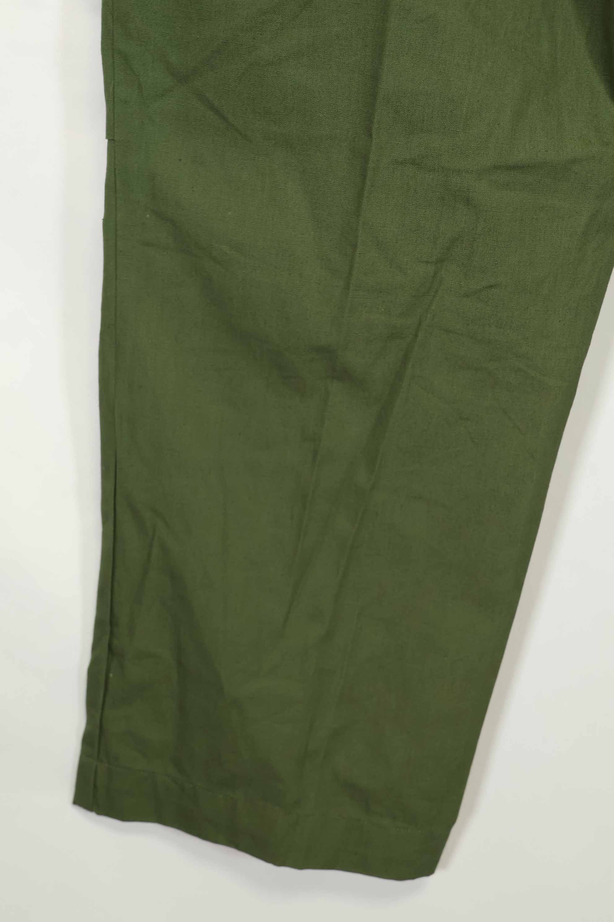 1967年契約　3rd Model ノンリップストップ　ジャングルファティーグ　パンツ　S-L　中古品