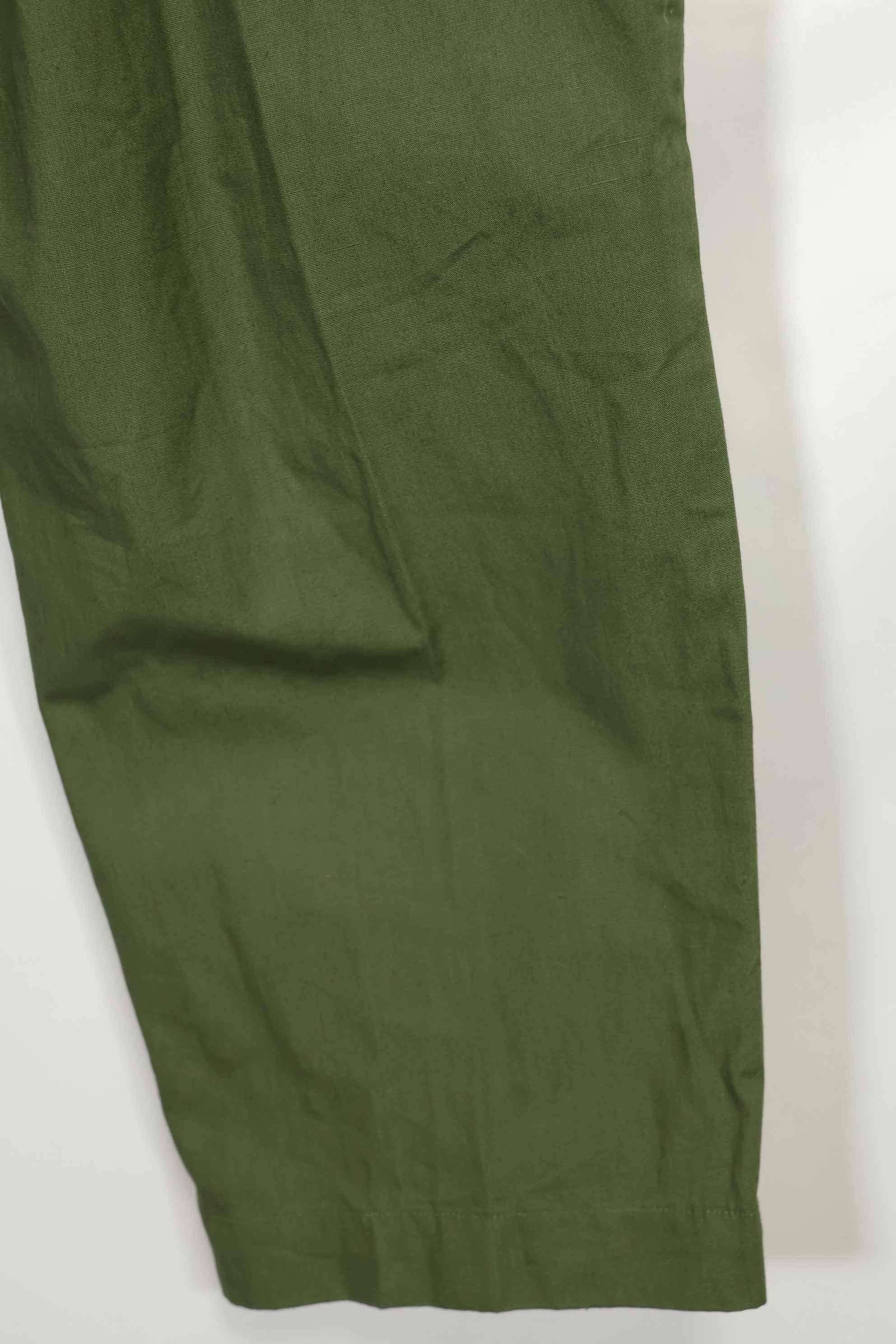 1967年契約　3rd Model ノンリップストップ　ジャングルファティーグ　パンツ　S-L　中古品