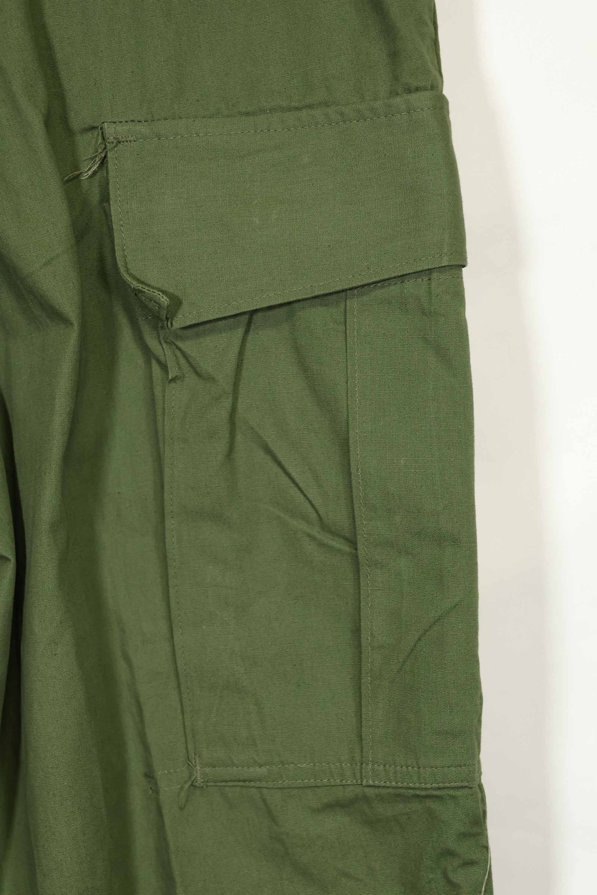 1967年契約　3rd Model ノンリップストップ　ジャングルファティーグ　パンツ　S-L　中古品