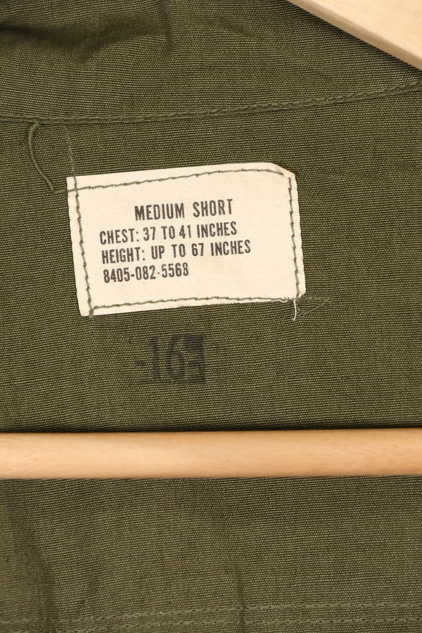 1969 合约版 M-S 3rd Model Jungle Fatigue Jacket（丛林疲劳夹克，非脱脂）。