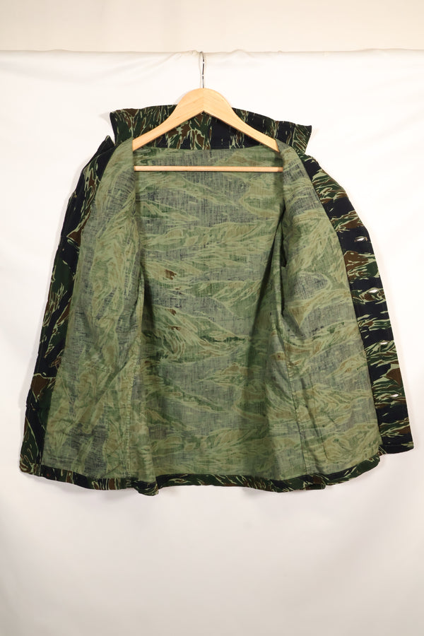 推定1970年代　シルバータイガー　タイガーストライプ　ジャケット　タイタイガー　中古品