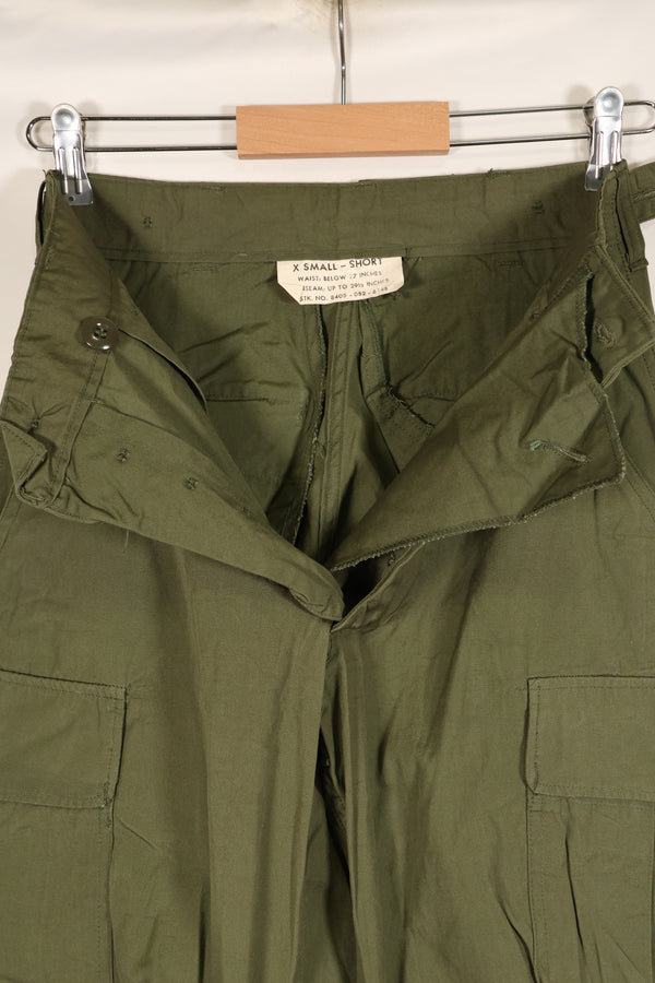 推定 1965年頃　X-S-S　アメリカ軍　2nd Model ジャングルファティーグ　パンツ　ほぼ未使用品