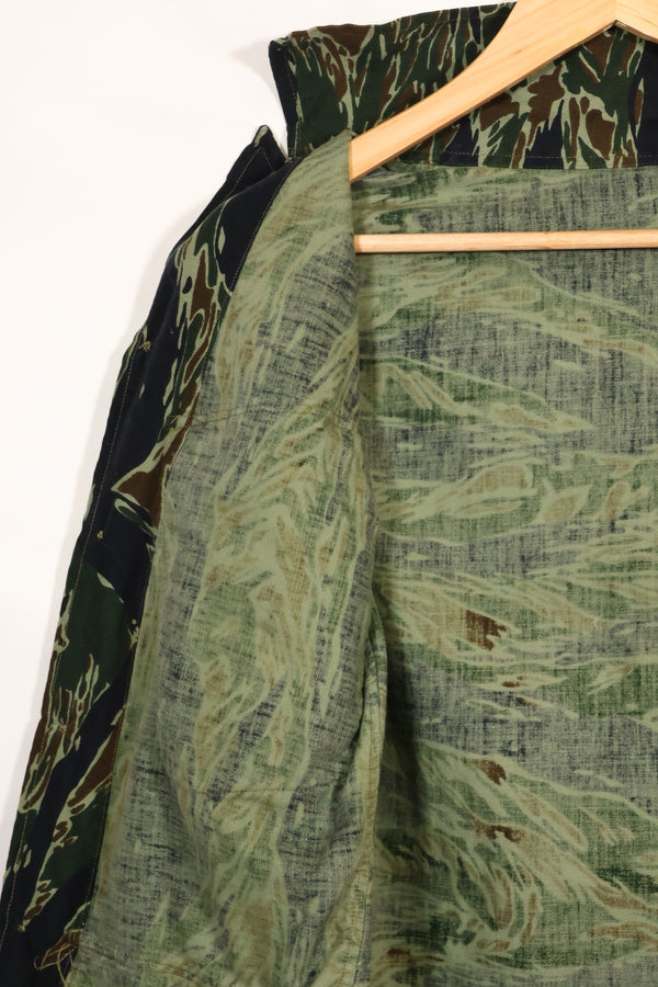 推定1970年代　シルバータイガー　タイガーストライプ　ジャケット　タイタイガー　中古品