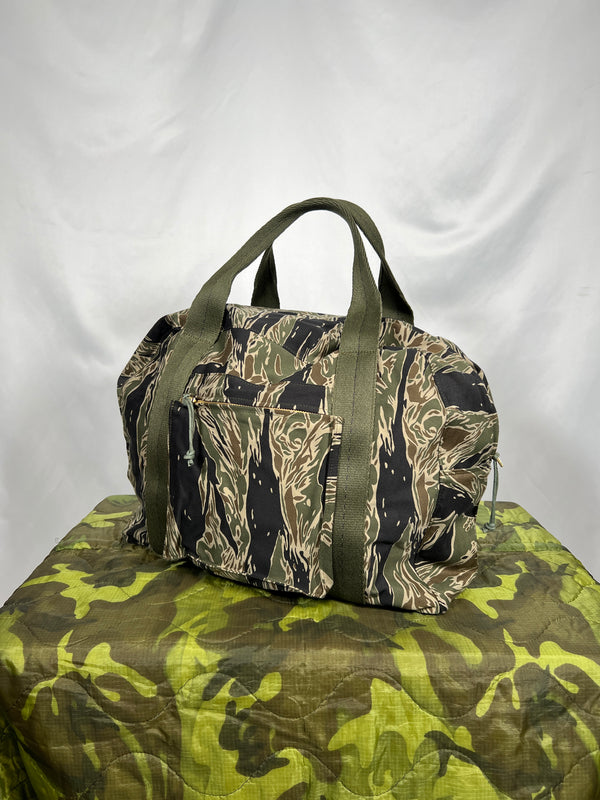 【2024年3月上旬頃納品】MILITARIA 1911 シルバータイガーストライプ　ローカルメイドバッグ　MADE IN JAPAN