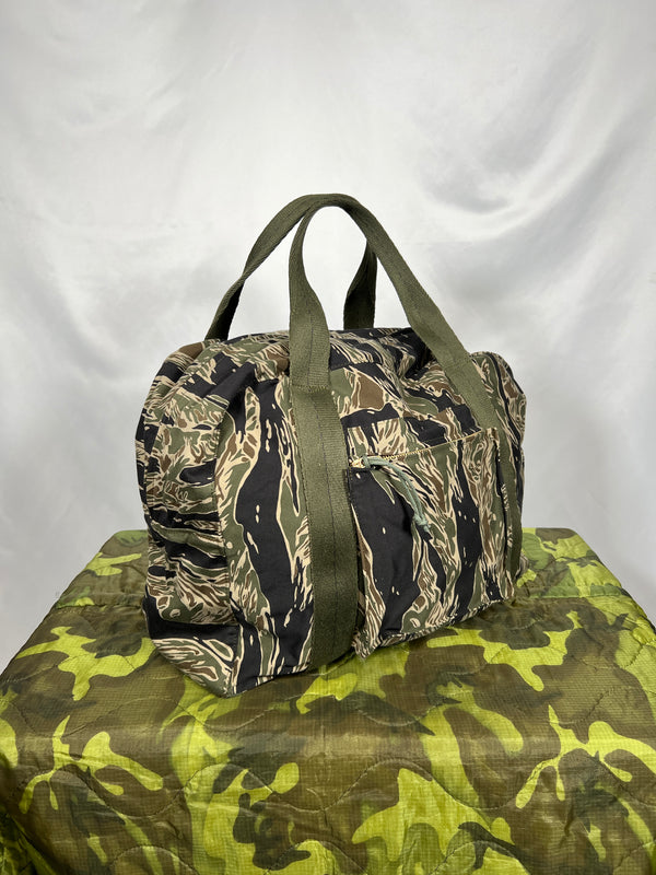 【2024年3月上旬頃納品】MILITARIA 1911 シルバータイガーストライプ　ローカルメイドバッグ　MADE IN JAPAN