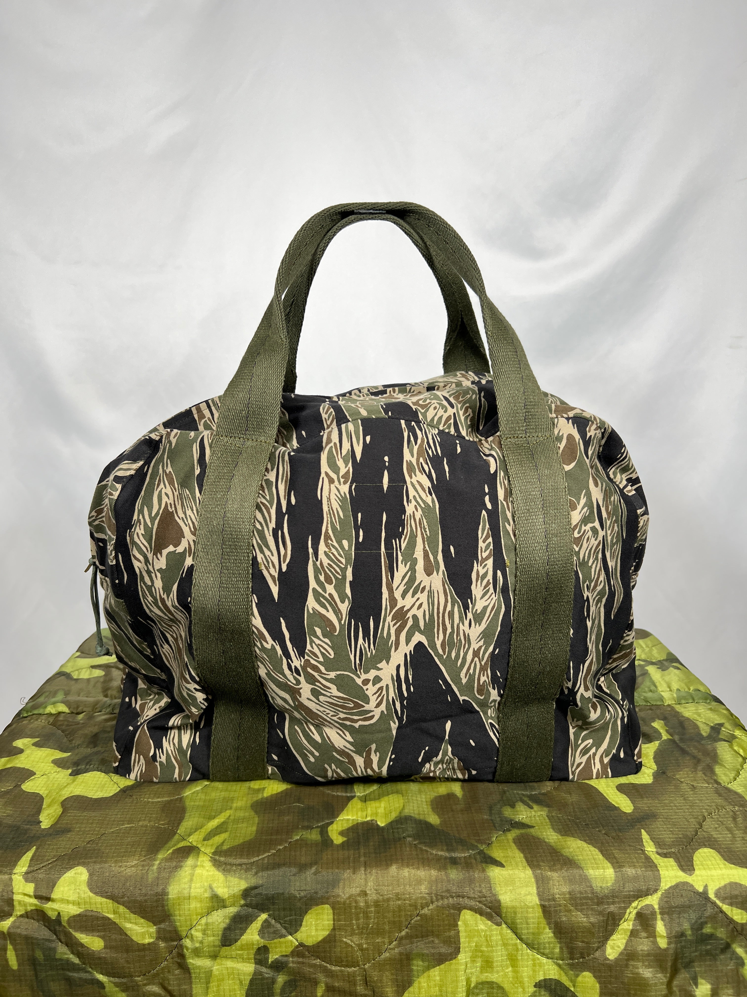 【2024年3月上旬頃納品】MILITARIA 1911 シルバータイガーストライプ　ローカルメイドバッグ　MADE IN JAPAN