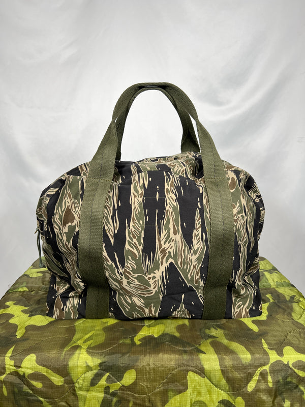 【2024年3月上旬頃納品】MILITARIA 1911 シルバータイガーストライプ　ローカルメイドバッグ　MADE IN JAPAN