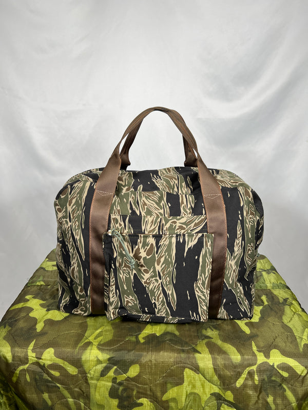 【2024年3月上旬頃納品】MILITARIA 1911 シルバータイガーストライプ　ローカルメイドバッグ　MADE IN JAPAN