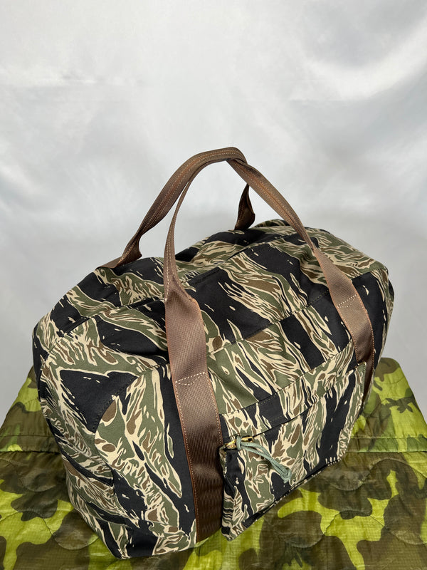 【2024年3月上旬頃納品】MILITARIA 1911 シルバータイガーストライプ　ローカルメイドバッグ　MADE IN JAPAN