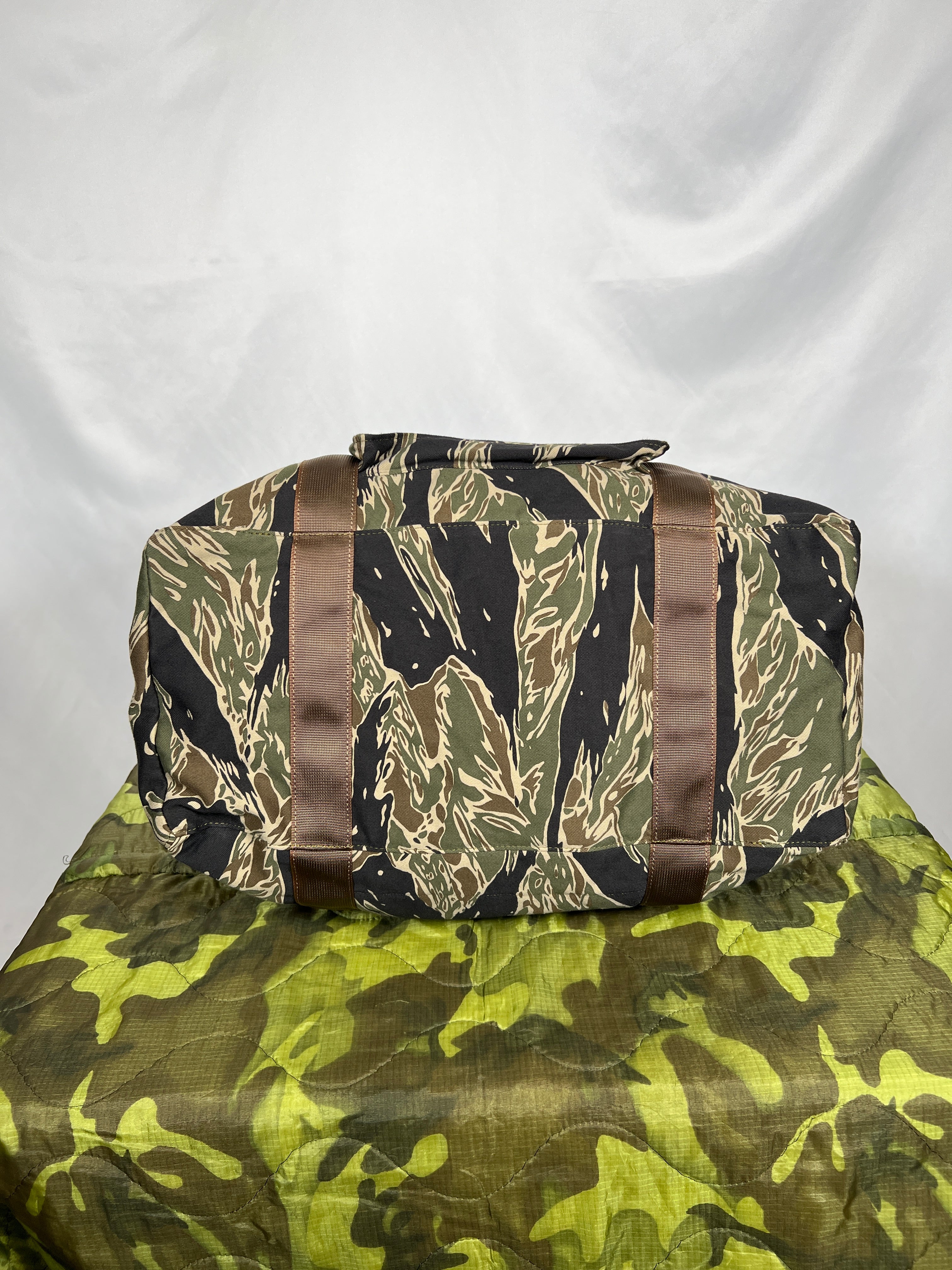 【2024年3月上旬頃納品】MILITARIA 1911 シルバータイガーストライプ　ローカルメイドバッグ　MADE IN JAPAN