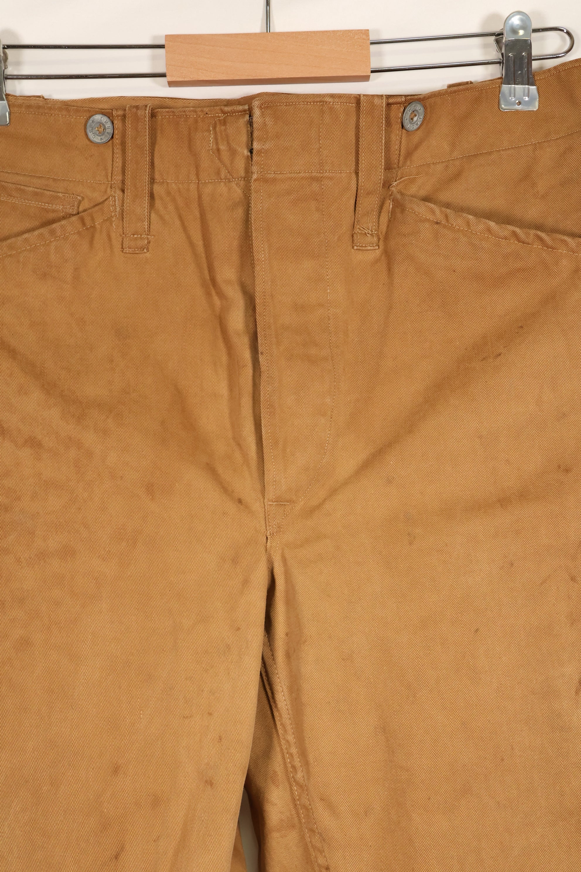 约1989年　布鲁克斯兄弟（Brooks Brothers）出品　美国陆军　斜纹裤　美西战争时期　当时未使用过的商品　按二手品处理