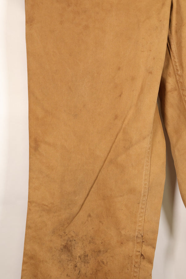 约1989年　布鲁克斯兄弟（Brooks Brothers）出品　美国陆军　斜纹裤　美西战争时期　当时未使用过的商品　按二手品处理