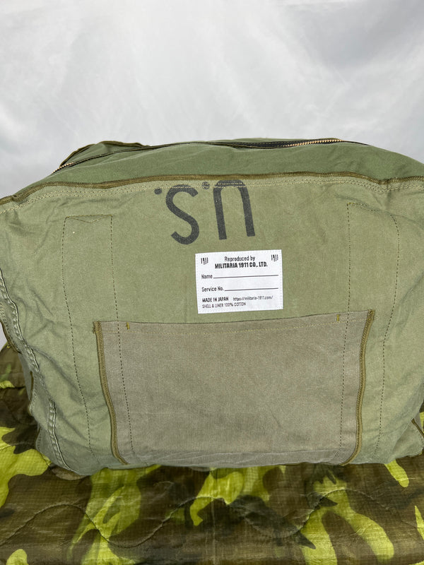 【2024年3月上旬頃納品】MILITARIA 1911 シルバータイガーストライプ　ローカルメイドバッグ　MADE IN JAPAN