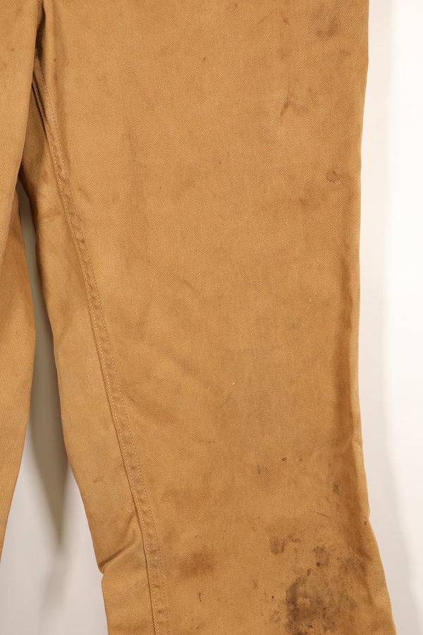 约1989年　布鲁克斯兄弟（Brooks Brothers）出品　美国陆军　斜纹裤　美西战争时期　当时未使用过的商品　按二手品处理