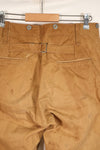 约1989年　布鲁克斯兄弟（Brooks Brothers）出品　美国陆军　斜纹裤　美西战争时期　当时未使用过的商品　按二手品处理