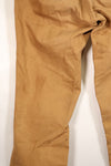 约1989年　布鲁克斯兄弟（Brooks Brothers）出品　美国陆军　斜纹裤　美西战争时期　当时未使用过的商品　按二手品处理