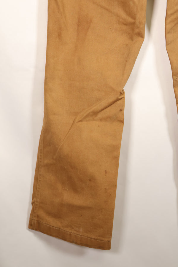 约1989年　布鲁克斯兄弟（Brooks Brothers）出品　美国陆军　斜纹裤　美西战争时期　当时未使用过的商品　按二手品处理