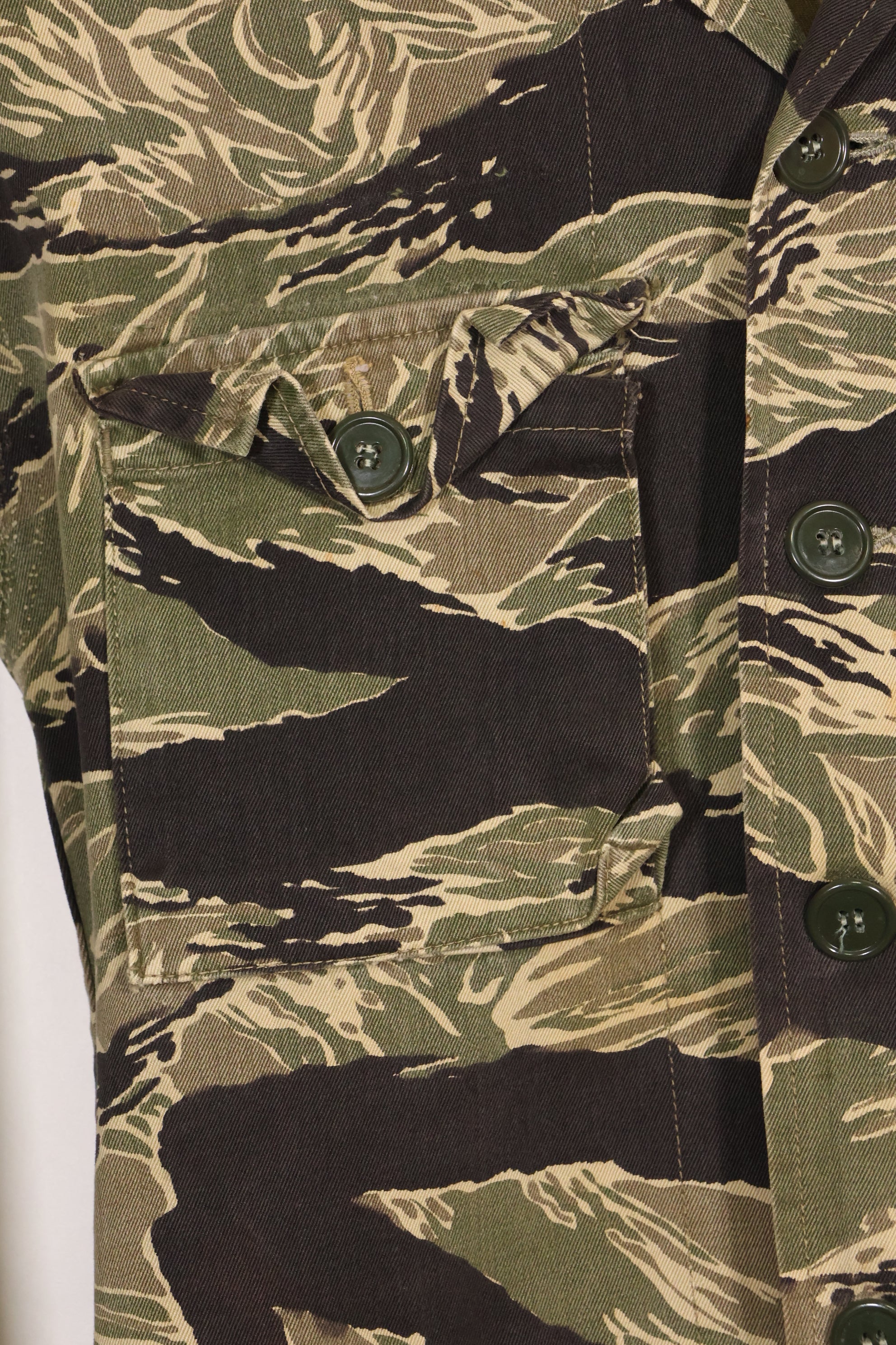 1960年代　ローカル改造　沖縄タイガーパターン　タイガーストライプ　ジャケット C-1 マイクフォース　中古品