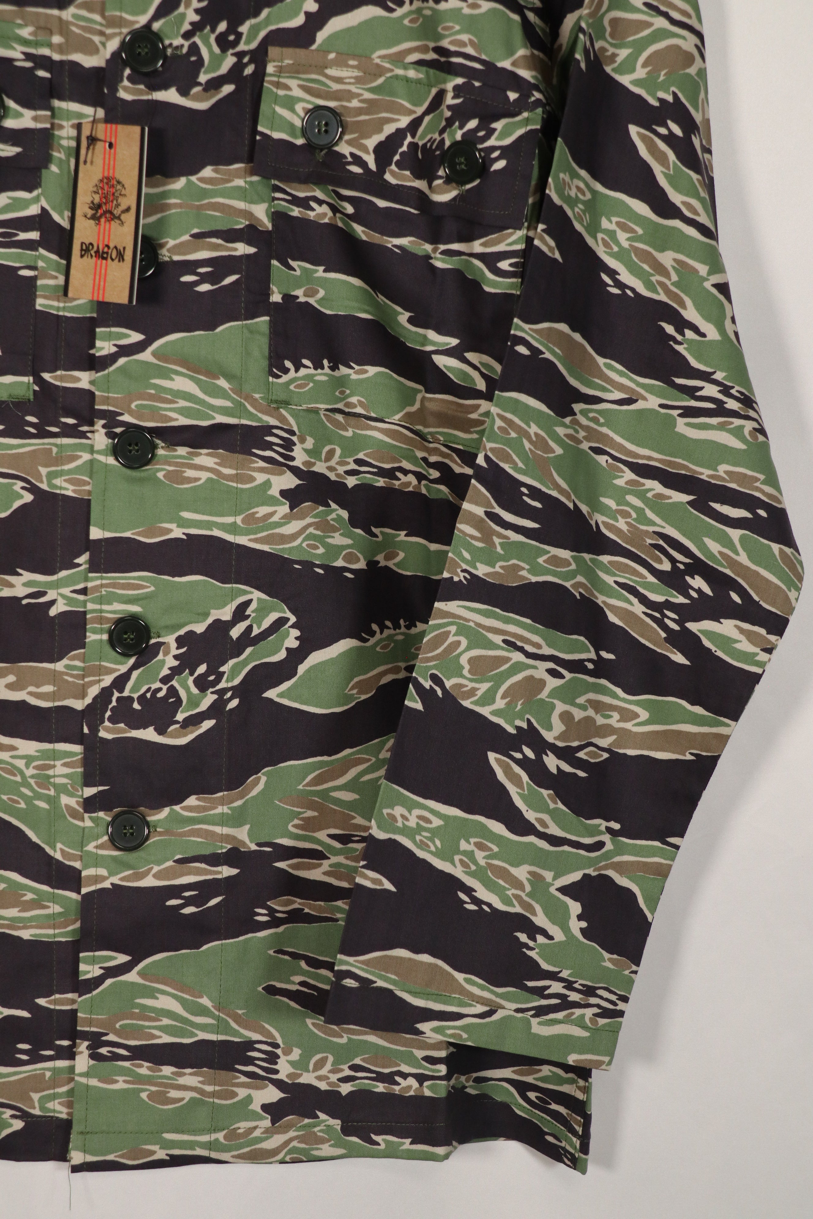 Replica Hong Kong Dragon Late Water Tiger Stripe Top and Bottom Set, very small production run