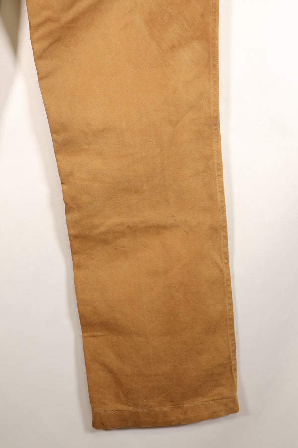 约1989年　布鲁克斯兄弟（Brooks Brothers）出品　美国陆军　斜纹裤　美西战争时期　当时未使用过的商品　按二手品处理