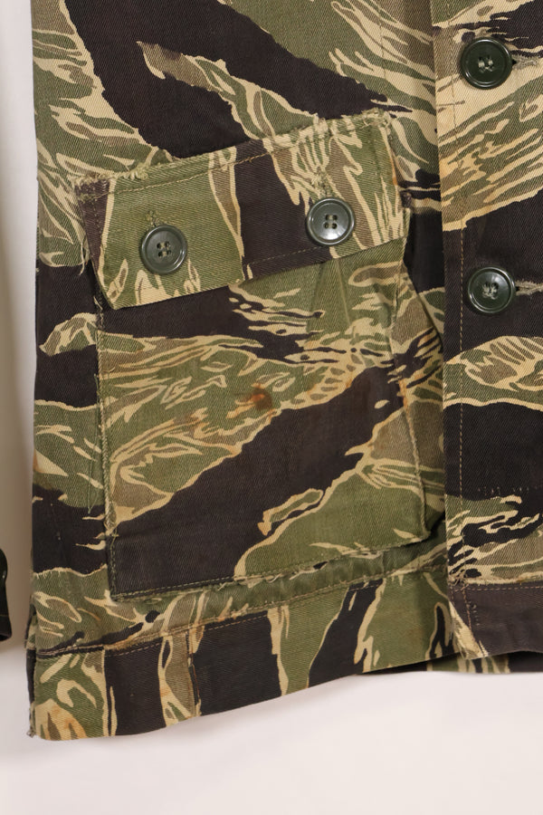 1960年代　ローカル改造　沖縄タイガーパターン　タイガーストライプ　ジャケット C-1 マイクフォース　中古品