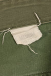 Early 1960s MEDIUM OG-107 Utility Pants, Type I Baker Pants, with camouflage, modified for sniper use