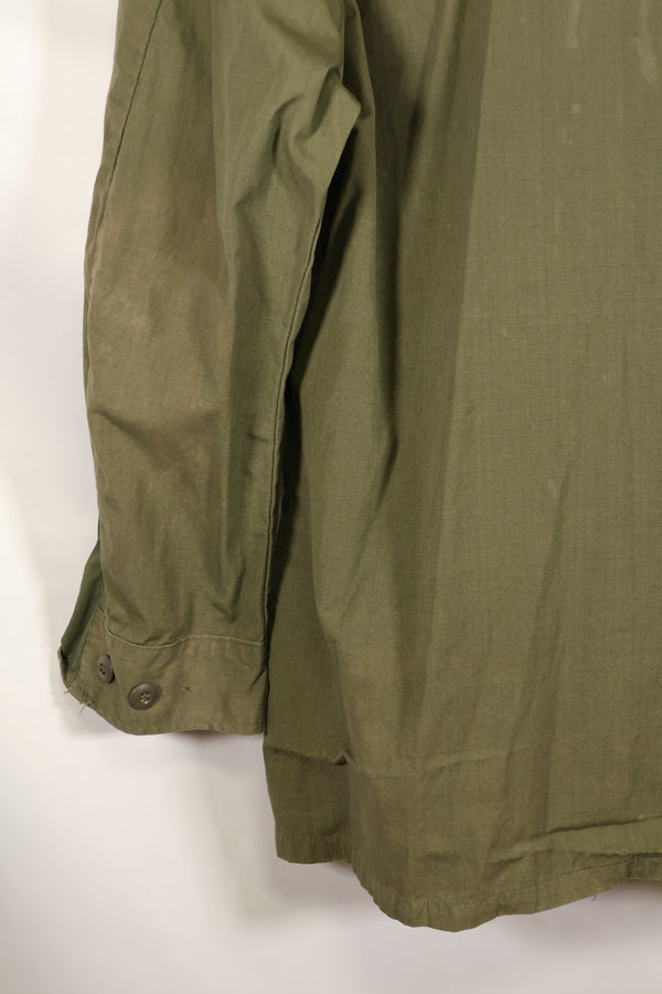 1968 Contract M-R Ripstop 4th Model Jungle Fatigue Jacket Used