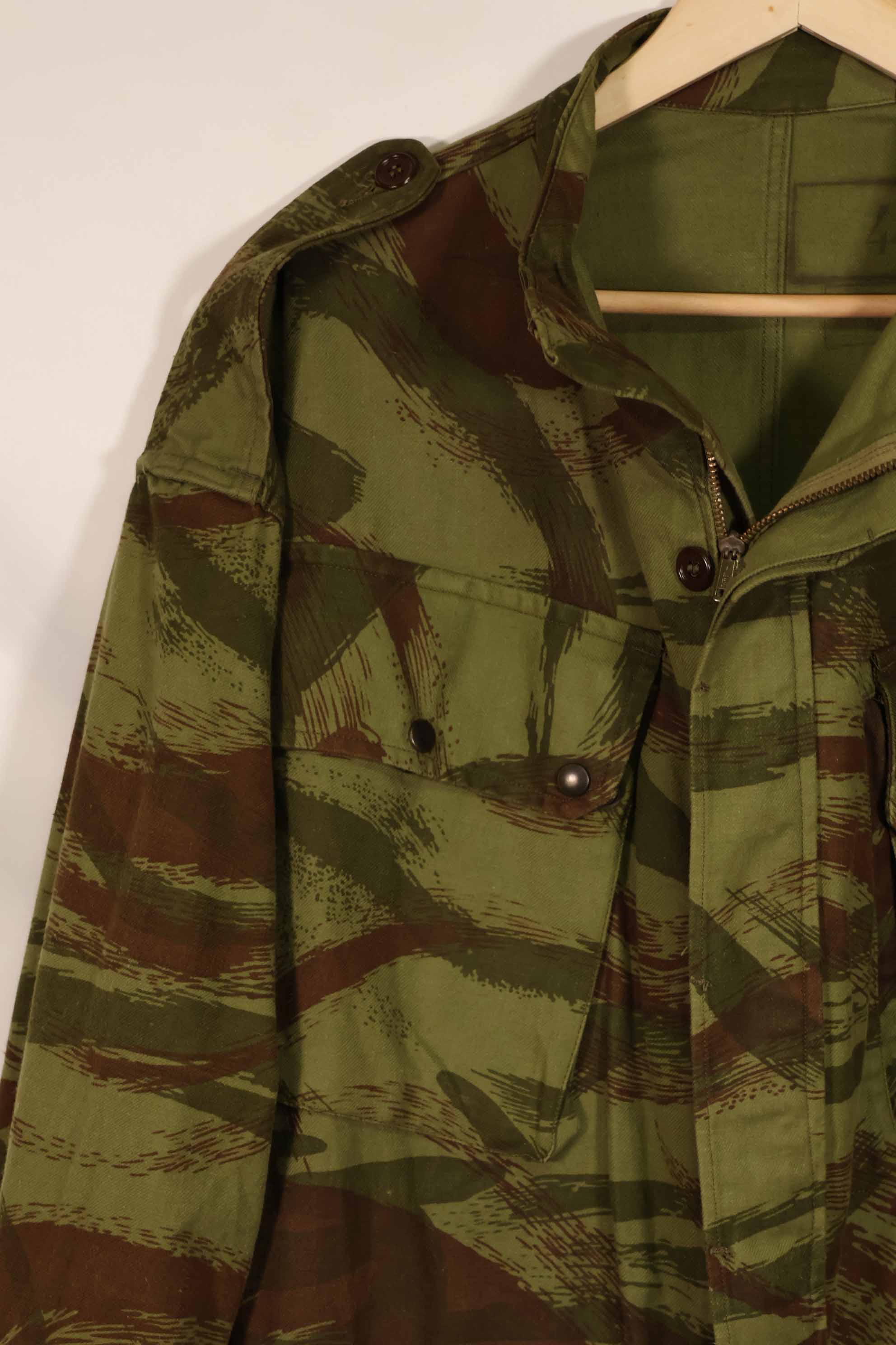 実物　1950年代　フランス軍　インドシナ戦争　リザード迷彩　TAP 47/53　空挺ジャケット